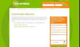 
							         Life Wireless Free Government Cell Phone Program Customer Service								  
							    
