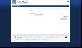 
							         LifeMark - Independent Broker Dealer > Adviser Login								  
							    