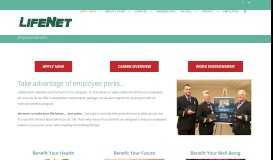
							         LifeNet Employee Benefits - LifeNet EMS								  
							    