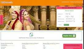 
							         LifePartner.in Matrimony - Matrimonial Site for Indians								  
							    