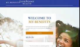 
							         LifePoint Benefits | User Login								  
							    