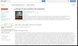
							         Liferay 6.2 User Interface Development								  
							    