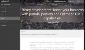 
							         Liferay development: boost your business with portals, portlets, and ...								  
							    