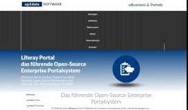 
							         Liferay Portal - das führende Open-Source Enterprise Portalsystem								  
							    