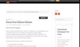 
							         Liferay Portal Enterprise Intranets - JavaBeat								  
							    