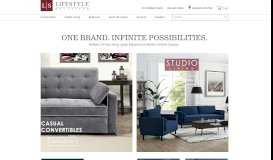
							         Lifestyle Solutions - Furniture design and manufacturing								  
							    