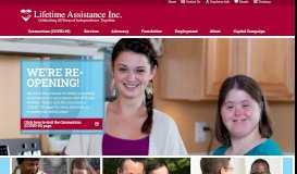 
							         Lifetime Assistance Inc. | Serving children and adults with ...								  
							    