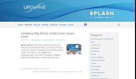 
							         LifeWave Pay Portal erhält einen neuen Look! | LifeWave Splash ...								  
							    