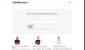 
							         Liftmaster Dealer Extranet								  
							    