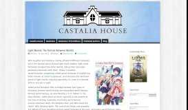 
							         Light Novels: The Portals Between Worlds – castaliahouse.com								  
							    