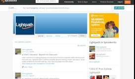 
							         Lightpath Resources for IT Pros - Spiceworks - Spiceworks Community								  
							    