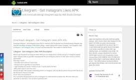
							         Likegram - Get Instagram Likes APKs | Android APK								  
							    