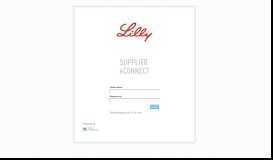 
							         Lilly Supplier eConnect Portal - Login - Direct Commerce								  
							    