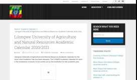 
							         Lilongwe University of Agriculture and Natural Resources Portal ...								  
							    