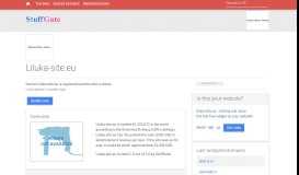 
							         Liluka-site.eu is worth $325 USD - Liluka-site								  
							    