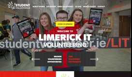 
							         Limerick IT | StudentVolunteer.ie								  
							    