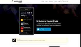 
							         Limkokwing Student Portal - iGORHOM thoughts								  
							    