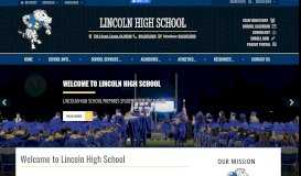 
							         Lincoln High School - Home - Western Placer Unified School District								  
							    
