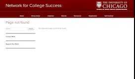 
							         LINCOLN PARK HIGH SCHOOL - Network for College Success								  
							    