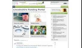 
							         Lincolnshire Funding Portal | Open 4 Community								  
							    