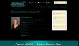 
							         Linda Gifford, MD, FAAP - Milford Regional Physician Group								  
							    