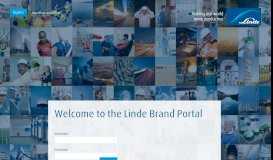 
							         Linde Brand Portal: Welcome to our world of brands								  
							    