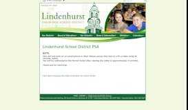 
							         Lindenhurst Public Schools Our District | Lindenhurst School District PSA								  
							    