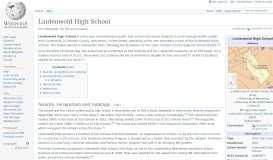 
							         Lindenwold High School - Wikipedia								  
							    