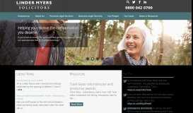 
							         Linder Myers Solicitors – Personal and Business Legal Services								  
							    