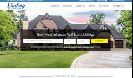 
							         Lindsey & Associates | Northwest Arkansas Real Estate								  
							    