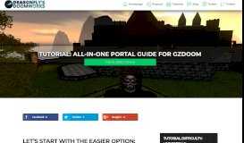 
							         Line & Sector Portal Guide for GZDoom - Dragonfly's Doomworks								  
							    