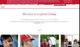 
							         Lingfield College, Surrey. A top independent, co-educational day school								  
							    