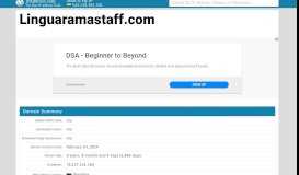 
							         Linguaramastaff - Linguarama Staff Portal								  
							    