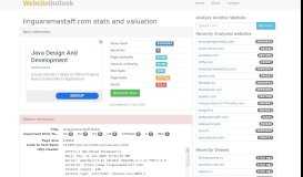 
							         Linguaramastaff : Website stats and valuation								  
							    