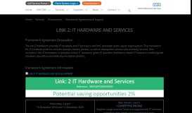 
							         Link 2: IT Hardware and Services - NHS SBS Corporate								  
							    