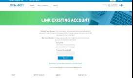 
							         link existing account - Synergy WorldWide								  
							    