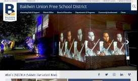 
							         Link Library - Baldwin Union Free School District								  
							    