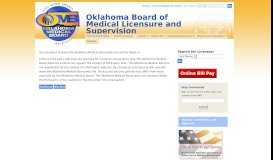 
							         Link - Oklahoma Medical Board								  
							    