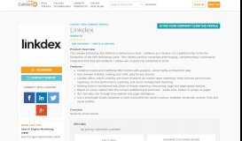 
							         Linkdex | CabinetM								  
							    