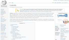 
							         LinkedIn - Wikipedia								  
							    