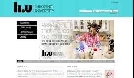 
							         Linköping University - LiU								  
							    