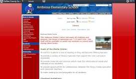 
							         Links - Ambrose Elementary School: Library								  
							    