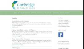 
							         Links | Cambridge Council on Aging								  
							    