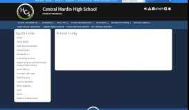 
							         Links - Central Hardin High School								  
							    
