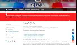
							         Links (CLEMIS) | CLEMIS - Oakland County, Michigan								  
							    