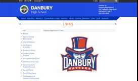 
							         Links - Danbury High School								  
							    