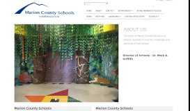 
							         Links | Departments | Marion County Schools								  
							    