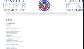 
							         Links – Flint Hill Fire Department								  
							    