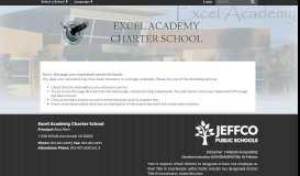 
							         Links for Logins - Excel Academy Charter School								  
							    