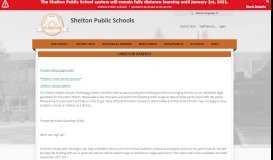 
							         Links for Parents - Shelton Public Schools								  
							    